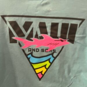 Maui and Sons teal long sleeve T-shirt